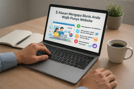5 Alasan Mengapa Bisnis Anda Wajib Punya Website